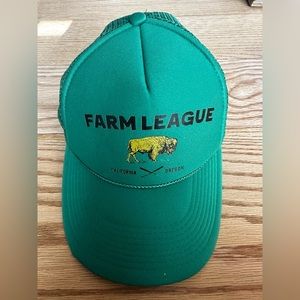 Farm league trucker hat